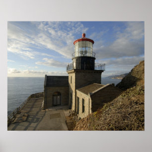 Póster Faro de Point Sur Parque Histórico Estatal Point S