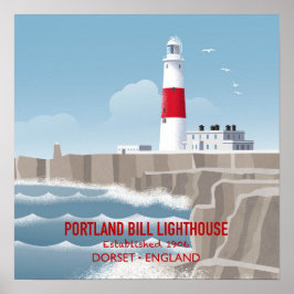 Póster Faro de Portland Bill