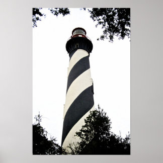 Póster Faro de Saint Augustine