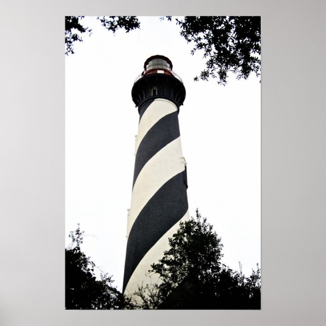 Póster Faro de Saint Augustine (Frente)