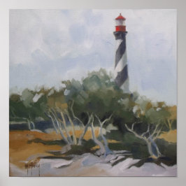 Póster Faro de San Agustín