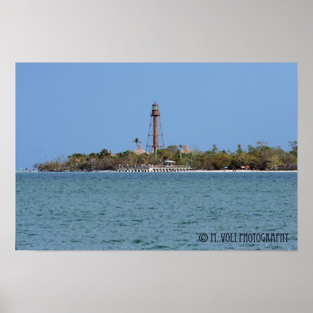 Póster Faro de Sanibel (Frente)