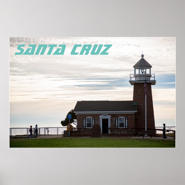 Póster Faro de Santa Cruz (Frente)