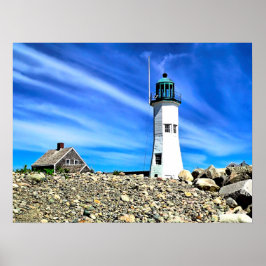Póster Faro de Scituate