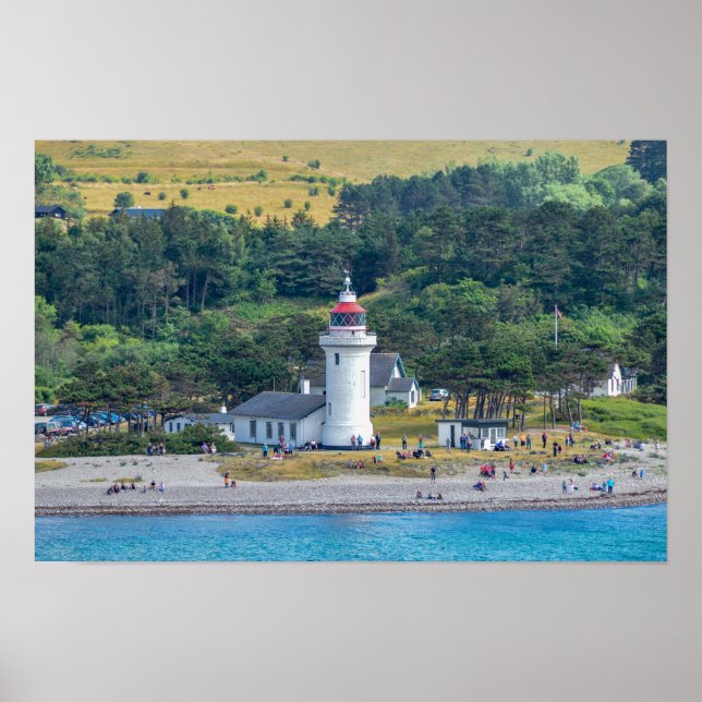 Póster Faro de Sletterhage, Dinamarca (Frente)