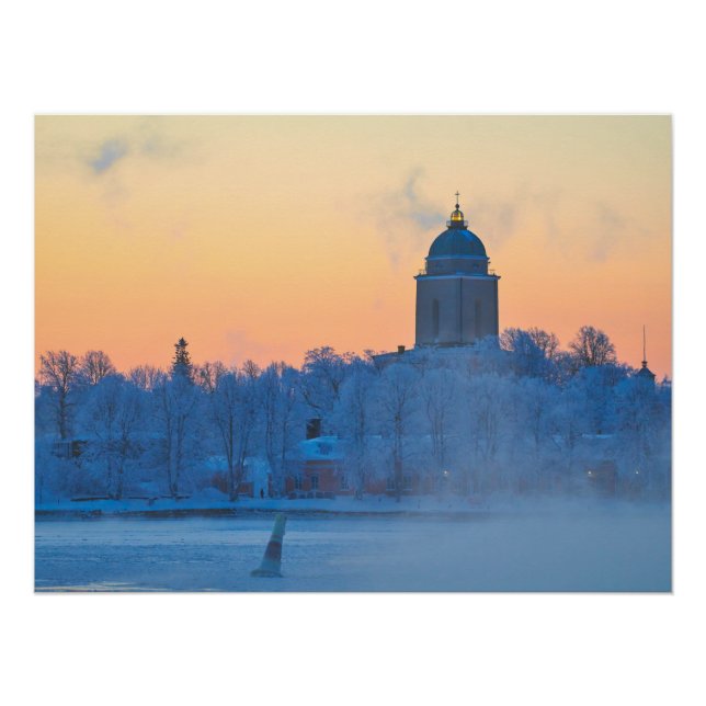 Póster Faro de Suomenlinna (Anverso)