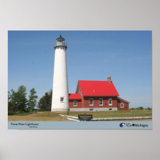 Póster Faro de Tawas Point - Michigan