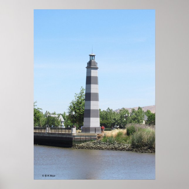 Póster Faro del puerto de Suisun - poster (Frente)