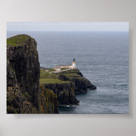 Póster faro del punto Neist
