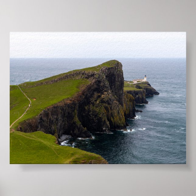 Póster faro del punto Neist (Frente)