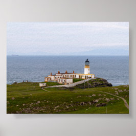 Póster faro del punto Neist