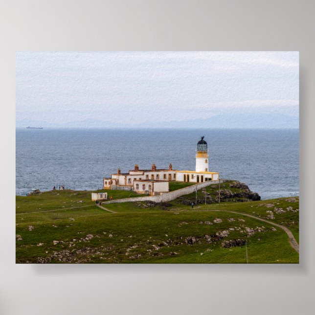 Póster faro del punto Neist (Frente)