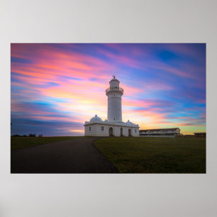 Póster Faro el Sydney, Australia de Macquarie
