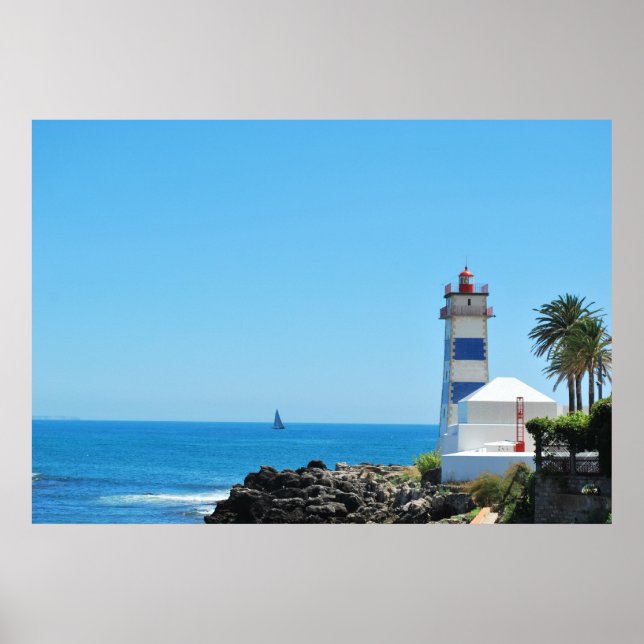 Póster Faro en Cascais, Portugal (Frente)