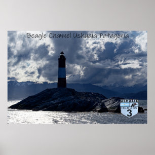 Póster Faro en el extremo del mundo