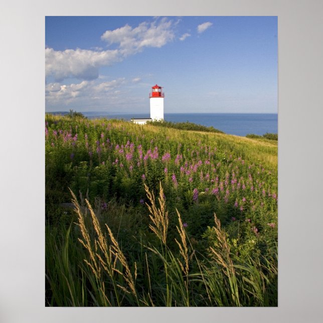 Póster Faro en St. Martins, Nuevo Brunswick, 2 (Frente)