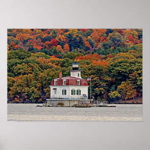 Póster Faro Esopus Meadows