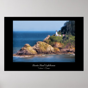 Póster Faro Heceta Head