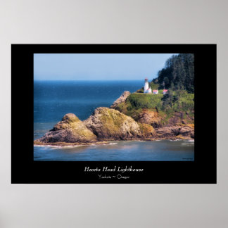 Póster Faro Heceta Head
