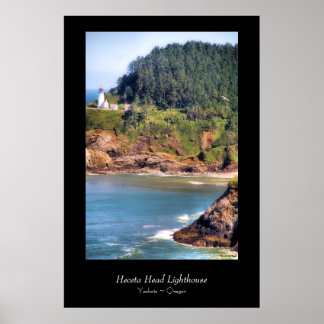 Póster Faro Heceta Head