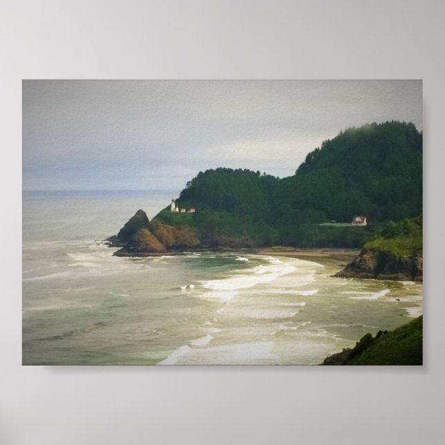 Póster Faro Heceta Head, O (Frente)