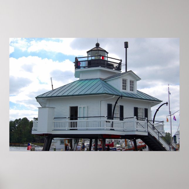 Póster Faro Hooper Strait (Frente)