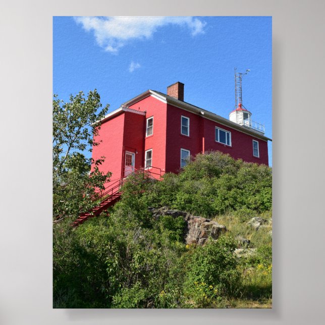 Póster Faro Marquette - alias Gran Rojo (Frente)