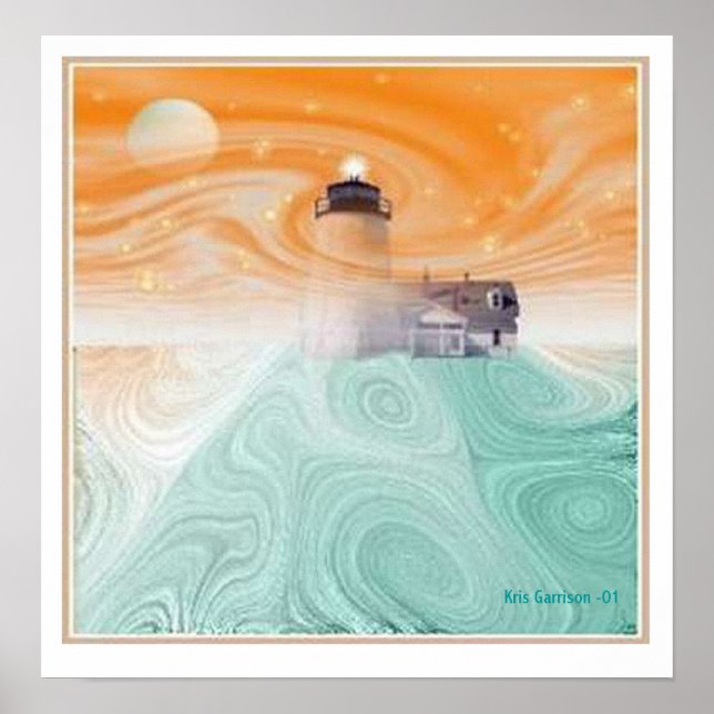 Póster Faro místico (Frente)