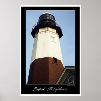 Póster Faro Montauk NY