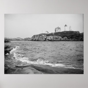 Póster Faro "Nubble" de Cabo Neddick