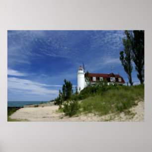 Póster Faro Point Betsie