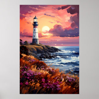 Póster Faro | POSTER de IA