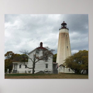Póster Faro Sandy Hook