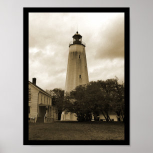 Póster Faro Sandy Hook