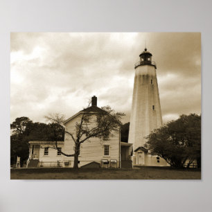 Póster Faro Sandy Hook