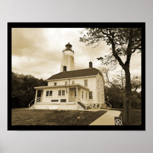 Póster Faro Sandy Hook