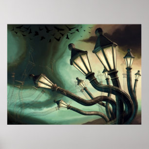 Póster Farolas borrachas 2