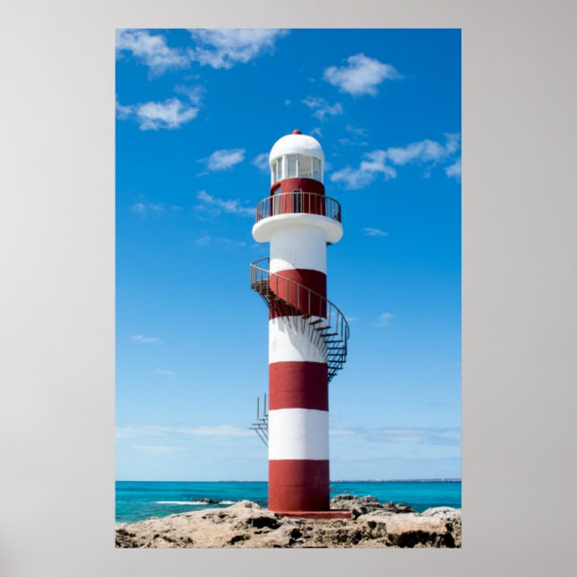 Póster Faros | Cancun Quintana Roo México (Frente)