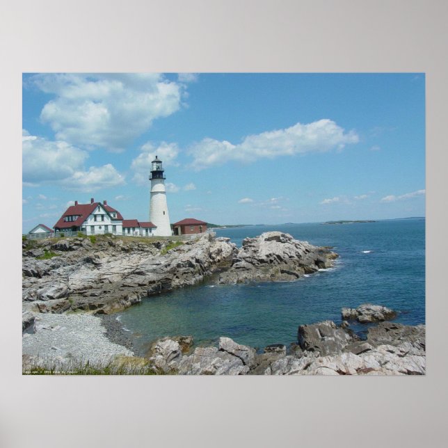 Póster Faros de Portland (Frente)