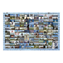 Faros del Poster de la Isla del Príncipe Eduardo