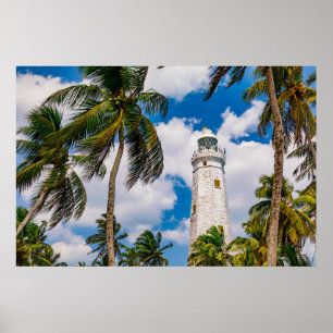 Póster Faros   Dewundara Matara Sri Lanka