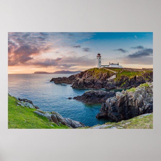 Póster Faros | Fanad Head Lighthouse Ireland (Frente)