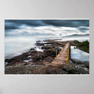 Póster Faros   Faro del Gran Marais Minnesota