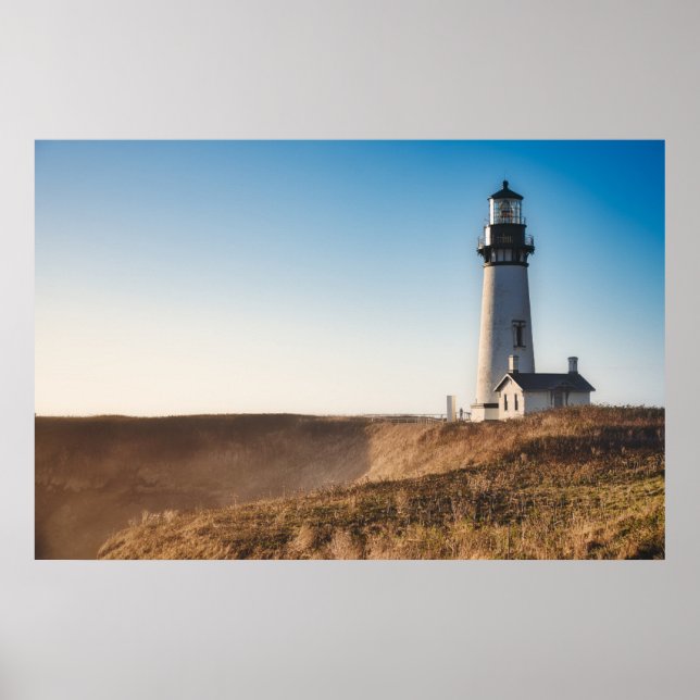 Póster Faros | Yaquina Head Lighthouse Oregon (Frente)