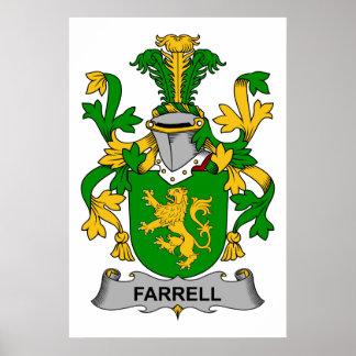Póster Farrell Family Crest