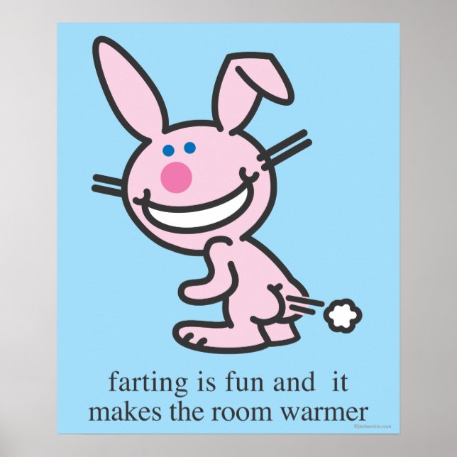 Póster Farting is Fun (Frente)