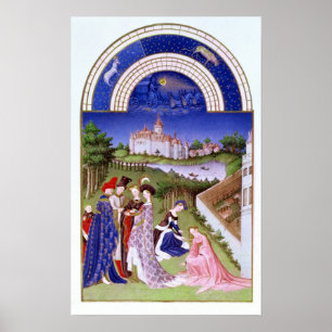 Póster Fascimile de April