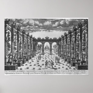 Póster Fase de Giacomo Torelli para "Venere Gelosa"