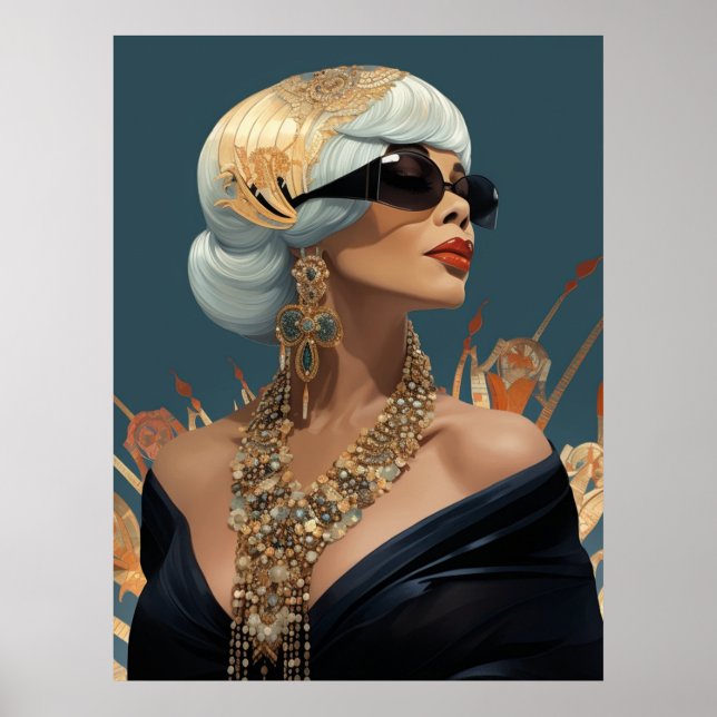 PÓSTER FASHION-ESQUE #1 (Frente)