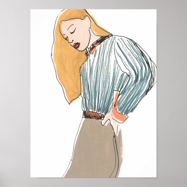 Póster Fashion Vignette (Frente)